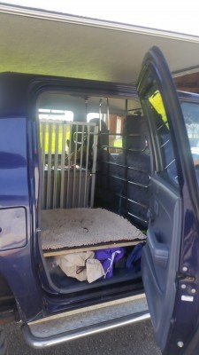 Der Platz für unseren Schotten.